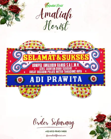 Papan Bunga Ucapan Selamat Venue Wedding Jakarta Barat